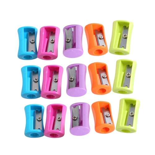 QUMIIRITY 50 Stück Kreativer Bleistiftspitzer mit Ergonomischem Taillendesign Handlicher Anspitzer für Schüler Teiliges Bunte Farben für Schule und Büro Zufällige Farbe Zufällige Farbe QUMIIRITY 50 Stück Kreativer Bleistiftspitzer mit Ergonomischem Taillendesign Handlicher Anspitzer für Schüler Teiliges Bunte Farben für Schule und Büro Zufällige Farbe Zufällige Farbe von QUMIIRITY