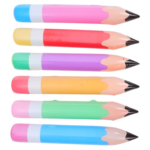 QUMIIRITY 6 Stück Bunte Inflatable Bleistiftballons Riesen Aufblasbare Bleistift Dekorationen für Schulanfang Auffällige Classroom Props für Kreative Lernumgebungen QUMIIRITY 6 Stück Bunte Inflatable Bleistiftballons Riesen Aufblasbare Bleistift Dekorationen für Schulanfang Auffällige Classroom Props für Kreative Lernumgebungen von QUMIIRITY