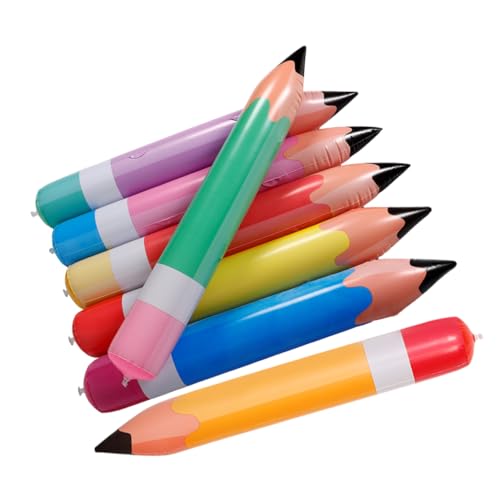 QUMIIRITY 7 Stück Jumbo PVC Aufblasbare Bleistifte Luftballon Spielzeuge für Schulanfang Klassenzimmerdekoration Kindergeburtstag Leicht Einfach Aufzuhängen Bunte Deko für Partys QUMIIRITY 7 Stück Jumbo PVC Aufblasbare Bleistifte Luftballon Spielzeuge für Schulanfang Klassenzimmerdekoration Kindergeburtstag Leicht Einfach Aufzuhängen Bunte Deko für Partys von QUMIIRITY
