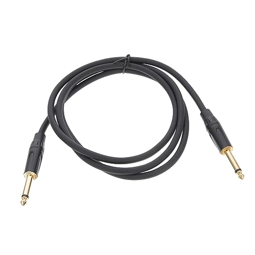 QUMIIRITY Elektrisches Gitarrenkabel Audioverbindungskabel für Gitarre und Mikrofon Langlebig und Flexibel für Musiker und Tonstudios von QUMIIRITY