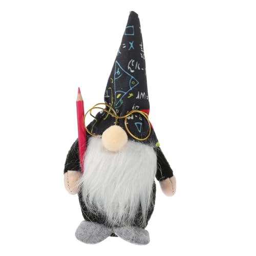 QUMIIRITY Gesichtslose Gnom Puppe Schwarzer Hut Schwarze Kleidung Dekoration Tischfigur für Büro und Zuhause Schulzeit Kinderzimmer Ornament QUMIIRITY Gesichtslose Gnom Puppe Schwarzer Hut Schwarze Kleidung Dekoration Tischfigur für Büro und Zuhause Schulzeit Kinderzimmer Ornament von QUMIIRITY
