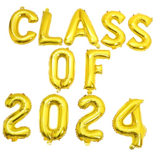QUMIIRITY Graduation Party Balloons Set Class Of Folienballons für Abschlussfeier Deko Leicht für Wand und Fensterdekorationen QUMIIRITY Graduation Party Balloons Set Class Of Folienballons für Abschlussfeier Deko Leicht für Wand und Fensterdekorationen von QUMIIRITY