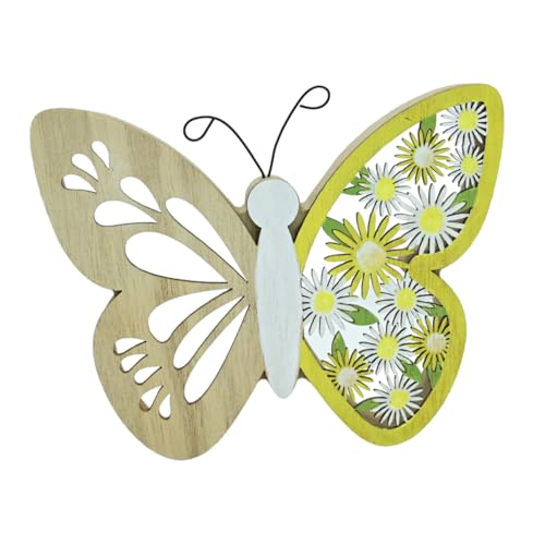 QUMIIRITY Holz Schmetterling Deko Für Ostern Elegante Hölzerne Tischfigur Mit Filigranen Designs Langlebiges Osterornament Für Desktop-Dekoration Perfektes Für Freunde Und Familie QUMIIRITY Holz Schmetterling Deko Für Ostern Elegante Hölzerne Tischfigur Mit Filigranen Designs Langlebiges Osterornament Für Desktop-Dekoration Perfektes Für Freunde Und Familie von QUMIIRITY