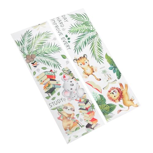 QUMIIRITY Jungle Tier Wandaufkleber für Kinderzimmer Selbstklebende Dekoration mit Cartoon Motiven Materialien Leicht Anzubringen und Rückstandslos Ablösbar für Babyzimmer und Spielräume QUMIIRITY Jungle Tier Wandaufkleber für Kinderzimmer Selbstklebende Dekoration mit Cartoon Motiven Materialien Leicht Anzubringen und Rückstandslos Ablösbar für Babyzimmer und Spielräume von QUMIIRITY