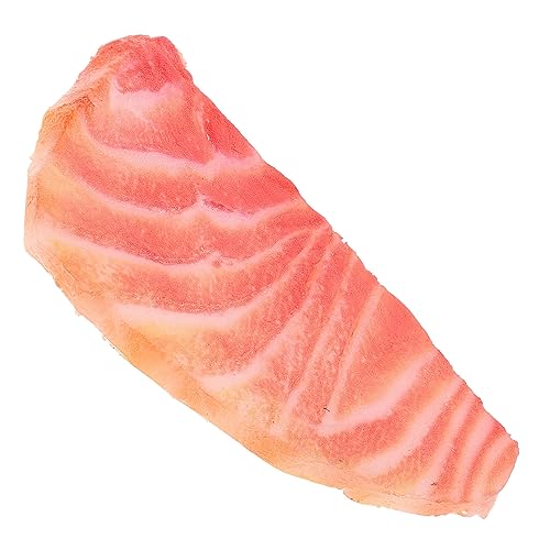 QUMIIRITY Lebensechtes Lachsmodell Simulierte Lachsscheiben für Dekoration und Fotografie für Sushi Teller Werbung und Veranstaltungen Vielseitig Einsetzbar und Garten QUMIIRITY Lebensechtes Lachsmodell Simulierte Lachsscheiben für Dekoration und Fotografie für Sushi Teller Werbung und Veranstaltungen Vielseitig Einsetzbar und Garten von QUMIIRITY