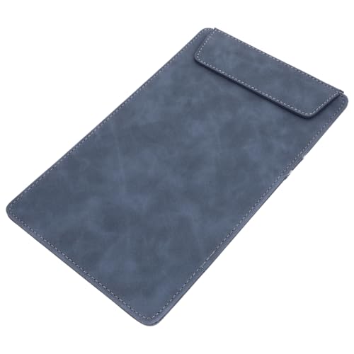 QUMIIRITY Leder Klemmbrett in Jeansblau Multifunktional als Menühalter Schreibbrett und Aktenordner für Büro Restaurant und Lager Robust Flexibel und Bruchsicher QUMIIRITY Leder Klemmbrett in Jeansblau Multifunktional als Menühalter Schreibbrett und Aktenordner für Büro Restaurant und Lager Robust Flexibel und Bruchsicher von QUMIIRITY