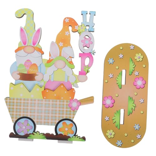 QUMIIRITY Ostern Urlaub Tischplatte Holz Bunny Ausschnitte Rustikalen Bauernhaus Stil Frühling Indoor Decor Für Home Party QUMIIRITY Ostern Urlaub Tischplatte Holz Bunny Ausschnitte Rustikalen Bauernhaus Stil Frühling Indoor Decor Für Home Party von QUMIIRITY