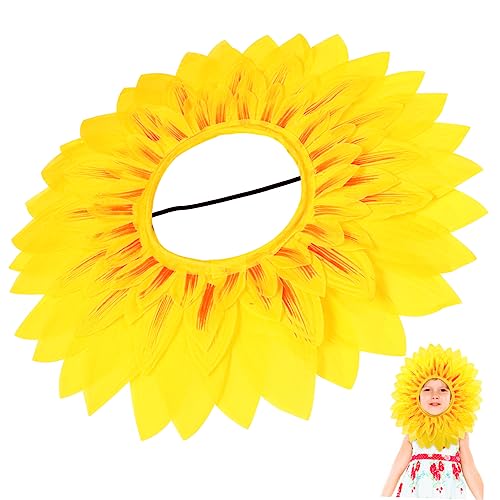 QUMIIRITY Partyzubehör Kopfbedeckung Blumen Kostüm Für Erwachsene Kindliche Leistung Sonne Stirnband Verzierungen Sonnenschein-stirnband Künstlich Stirnbänder Verschönert Aufkleber Yellow QUMIIRITY Partyzubehör Kopfbedeckung Blumen Kostüm Für Erwachsene Kindliche Leistung Sonne Stirnband Verzierungen Sonnenschein-stirnband Künstlich Stirnbänder Verschönert Aufkleber Yellow von QUMIIRITY