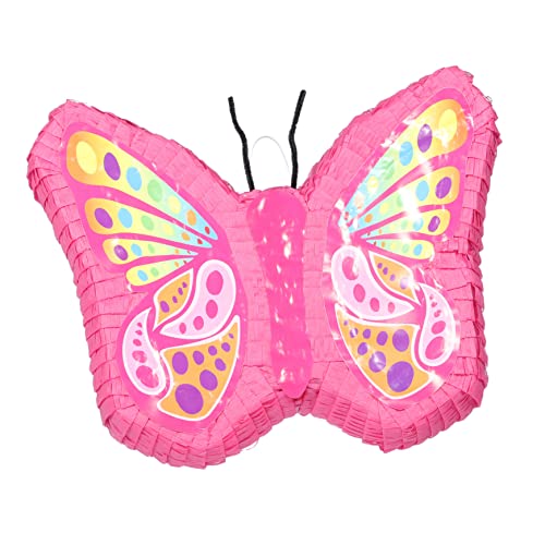 QUMIIRITY Schmetterlings Piñata für Kindergeburtstage Festliche Party Dekoration Befüllen mit Süßigkeiten und Kleinen Geschenken für Familienfeiern und Feste von QUMIIRITY
