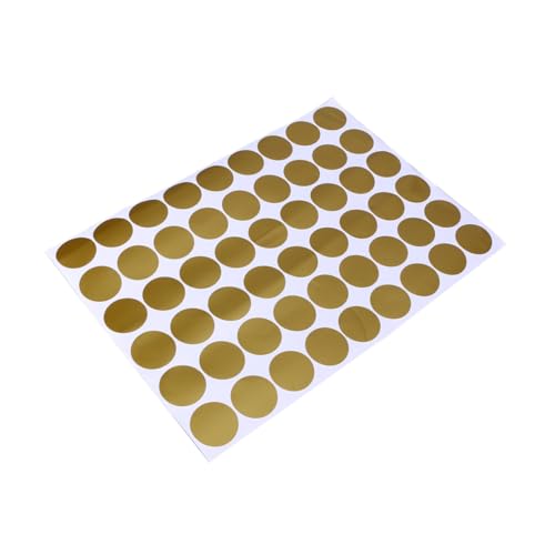 QUMIIRITY Teiliges Metallic Wandtattoo Abnehmbare Goldene Runde Klebepunkte Wiederverwendbare Dot Wanddeko für Babyzimmer Kinderzimmer Wohnzimmer Glatte Oberflächen Geeignet von QUMIIRITY