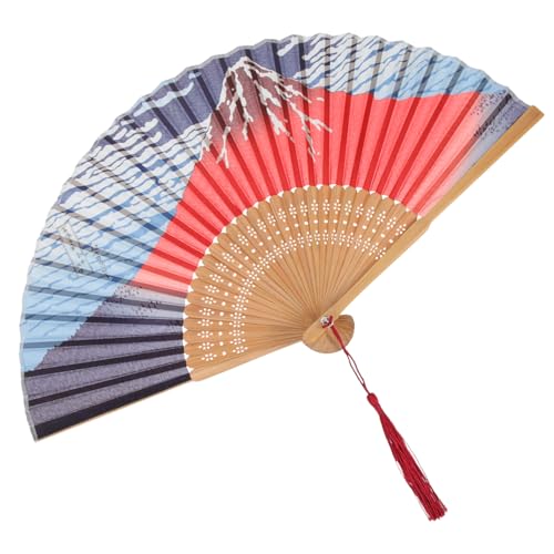 QUMIIRITY Vintage Seidenfächer aus Faltbarer Handfächer im Japanischen Stil Multifunktional für Tanz Fotografie und Sommer QUMIIRITY Vintage Seidenfächer aus Faltbarer Handfächer im Japanischen Stil Multifunktional für Tanz Fotografie und Sommer von QUMIIRITY