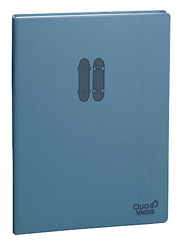 QUO VADIS - Kollektion: Paco Notizbuch, 21, liniert, 15 x 21 cm, Celesteblau von Quo Vadis