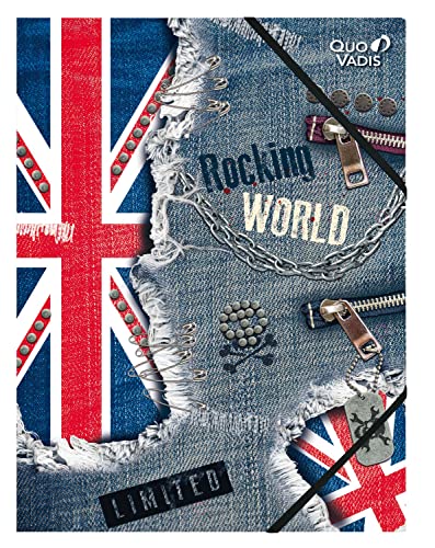 Quo Vadis Gummizugmappe Union Jack, Flagge von QUO VADIS
