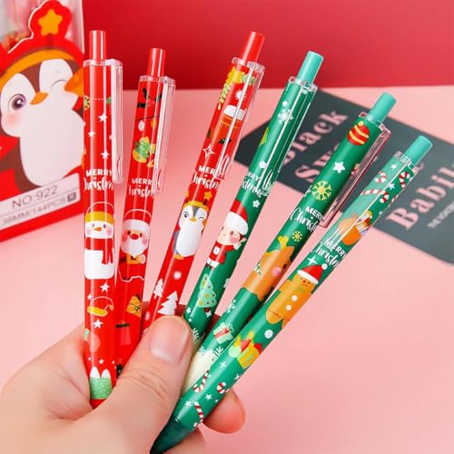 15 Stück Weihnachten Kugelschreiber, Weihnachtsstifte Weihnachts Kleinigkeiten Mitgebsel Geschenke Stifte, 0.5mm Weihnachtskugelschreiber Schule Weihnachtsgeschenke Set für Studenten Kinder Kollegen 15 Stück Weihnachten Kugelschreiber, Weihnachtsstifte Weihnachts Kleinigkeiten Mitgebsel Geschenke Stifte, 0.5mm Weihnachtskugelschreiber Schule Weihnachtsgeschenke Set für Studenten Kinder Kollegen von QUOHE