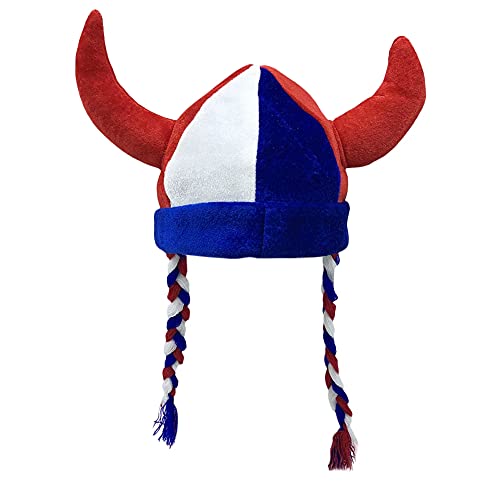 QUR Halloween Phantasie Cooler Hut Kinder Erwachsene Kopf Horn Clown Hut Party Weihnachten Hut Kappe Aus Verdrehtem Geflecht von QUR
