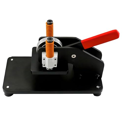 Lederhandbuch Pressmaschine, Lederschneidemaschine Mit Mattenplat, 10 X 10 Cm Pressplatte, 45 Mm Hub, Cutterhöhe 23,8 Mm, Für Diy Bastelstanzlöcher, Schneiden Und Bildung Lederhandbuch Pressmaschine, Lederschneidemaschine Mit Mattenplat, 10 X 10 Cm Pressplatte, 45 Mm Hub, Cutterhöhe 23,8 Mm, Für Diy Bastelstanzlöcher, Schneiden Und Bildung von QUTBAG
