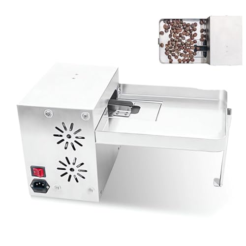 QUTBAG Elektrische Schälmaschine mit 120 W, automatische Schäl- und Öffnungsmaschine für Kastanien mit 30–50 kg/h, geschwindigkeitsverstellbarer Kerbschäler für Mandel-Haselnuss-Kastanien QUTBAG Elektrische Schälmaschine mit 120 W, automatische Schäl- und Öffnungsmaschine für Kastanien mit 30–50 kg/h, geschwindigkeitsverstellbarer Kerbschäler für Mandel-Haselnuss-Kastanien von QUTBAG