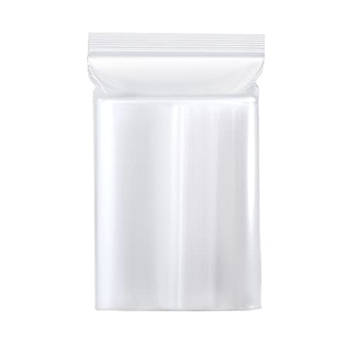 QUUPY 100 STÜCKE 2,4 mil Klare Wiederverschließbare Reißverschluss Kunststoff Poly Taschen Lebensmittel Lagerung Slider Taschen Reißverschluss Taschen 3x7inch QUUPY 100 STÜCKE 2,4 mil Klare Wiederverschließbare Reißverschluss Kunststoff Poly Taschen Lebensmittel Lagerung Slider Taschen Reißverschluss Taschen 3x7inch von QUUPY