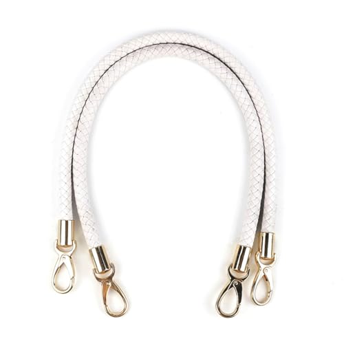 QUXVUIS 2 Stück Handtasche aus PU Leder, geflochtenes Seil, abnehmbare Riemen mit Griffen mit Schnappschnalle, Befestigungsbänder, DIY Zubehör, 60 cm QUXVUIS 2 Stück Handtasche aus PU Leder, geflochtenes Seil, abnehmbare Riemen mit Griffen mit Schnappschnalle, Befestigungsbänder, DIY Zubehör, 60 cm von QUXVUIS
