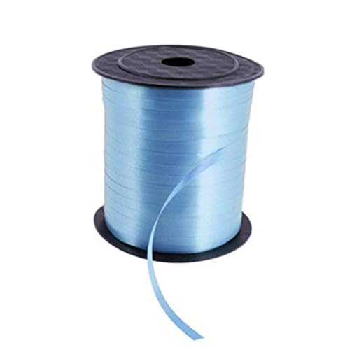 QUXVUIS 250 Yards Volle Rolle Ballon Curling Ribbon Wrap Spool Strap Arts Crafts Dekorative Christmas Party Favors String, Hellblau von QUXVUIS