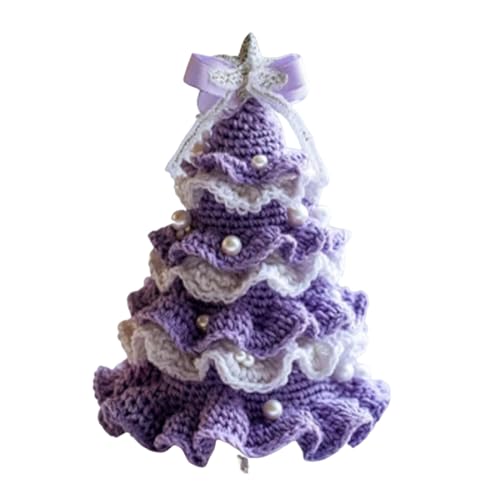 QUXVUIS DIY Weihnachtshäkelset, handgemachte Weihnachtsdekoration, Weihnachtshäkelnadeln für Anfänger, Anleitung für Weihnachtsgeschenke, violett und weiß QUXVUIS DIY Weihnachtshäkelset, handgemachte Weihnachtsdekoration, Weihnachtshäkelnadeln für Anfänger, Anleitung für Weihnachtsgeschenke, violett und weiß von QUXVUIS