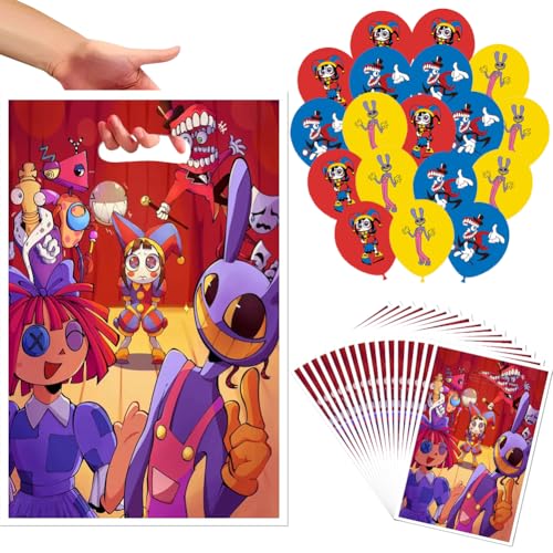 30 Stück Geschenktüten Partytüten, 18 Stücke Zirkus Tiere ballon, Karneval Deko Clown Ballon, Zirkus Luftballons zum Karneval Urlaub Geburtstag Zirkus Thematische Party Deko 30 Stück Geschenktüten Partytüten, 18 Stücke Zirkus Tiere ballon, Karneval Deko Clown Ballon, Zirkus Luftballons zum Karneval Urlaub Geburtstag Zirkus Thematische Party Deko von QWEPU