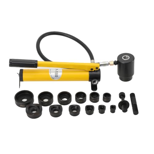 Hydraulischer Blechlocher Punch Set 10T 22-60 mm Hydraulischer Locher Metalllocher Knockout-Stanzer Kit Pumpe Elektrischer Kabelkanal Lochgräber Hydraulischer Blechlocher Punch Set 10T 22-60 mm Hydraulischer Locher Metalllocher Knockout-Stanzer Kit Pumpe Elektrischer Kabelkanal Lochgräber von QWEXOB
