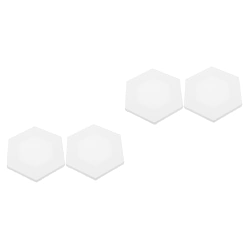 Acrylplatte, 6-teiliges Leinwand-Ölgemälde-Tafel-Maltuch, unregelmäßiges Zeichenbrett, kreatives Kunstdekor for Studenten Selbermachen(10X1.5cmx2pcs) von QWFVHJ