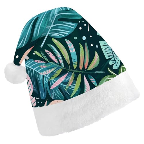 QWJKM Weihnachtsmütze mit weißen Punkten, weich, bequem, Weihnachtsmütze für Weihnachten, lustige, festliche Weihnachtsmütze für Erwachsene QWJKM Weihnachtsmütze mit weißen Punkten, weich, bequem, Weihnachtsmütze für Weihnachten, lustige, festliche Weihnachtsmütze für Erwachsene von QWJKM