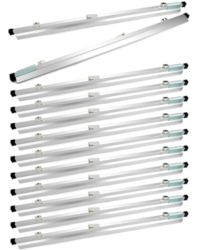 QWORK Blueprint Klemmen zum Aufhängen, 76,2 cm, Blueprint-Bindestreifen, große Dokumentenaufbewahrung und Organisation, architektonisches Zeichenaufbewahrungswerkzeug für Poster, Pläne und von QWORK