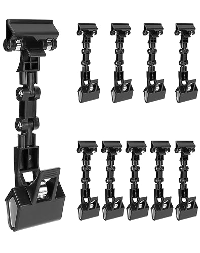 QWORK Verstellbarer Dokumentenhalter zum Tippen, 10 Stück, flexibler Kopierhalter, Clip-Papierhalter, Computer-Tipp-Proofing-Ordner, Doppelkopf-Typisierung, Malerei-Staffelei, Zubehör QWORK Verstellbarer Dokumentenhalter zum Tippen, 10 Stück, flexibler Kopierhalter, Clip-Papierhalter, Computer-Tipp-Proofing-Ordner, Doppelkopf-Typisierung, Malerei-Staffelei, Zubehör von QWORK
