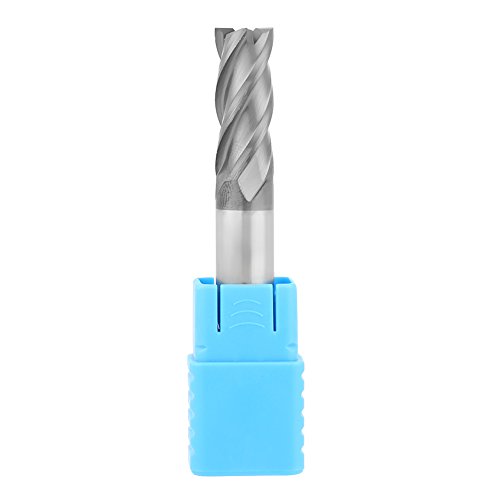 12mm VHM Schaftfräser, 4 Schneiden Wolframcarbid Fräskopf, 75mm Länge - Hohe Verschleißfestigkeit, Beschichtete Klinge, Ideal Für Metall und MDF Bearbeitung 12mm VHM Schaftfräser, 4 Schneiden Wolframcarbid Fräskopf, 75mm Länge - Hohe Verschleißfestigkeit, Beschichtete Klinge, Ideal Für Metall und MDF Bearbeitung von QWUUYEC