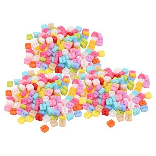 Multicolor -Harz -Nähknöpfe - Langlebige glänzende Oberfläche für Handwerks -DIY -Kleidung Reparatur und Kinderlernen -Projekte (type 3) von QWUUYEC