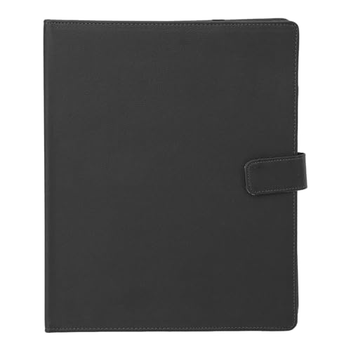 Sheet Music Folder A4, 3-Ring Klarsichthüllen Mappe mit Handschlaufe, Schwarz - Mit Seitennummerierung, Elastischem Band, Ideal für Orchester und Chor Sheet Music Folder A4, 3-Ring Klarsichthüllen Mappe mit Handschlaufe, Schwarz - Mit Seitennummerierung, Elastischem Band, Ideal für Orchester und Chor von QWUUYEC