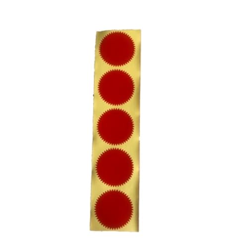Einfache Aufkleber 100 Stück 45 mm Aufkleber, Laser-Gold, blanke Etiketten, Dekor, Prägestempel, Geschenkbox, Verpackung, Siegelverpackung for Geschenk-Scrapbooking-Aufkleber(3) von QWWQYDY