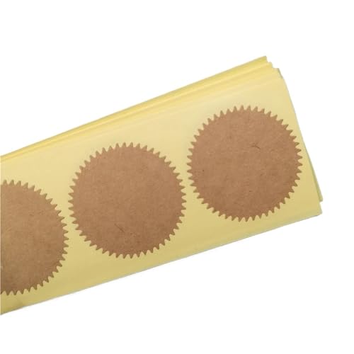 Einfache Aufkleber 200 Stück 45 mm Prägeaufkleber for Prägestempel, Prägesiegel anpassen, DIY-Prägesiegel for Karte, Universitätszertifikat(Craft) von QWWQYDY