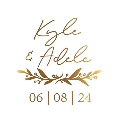 Einfache Aufkleber 50 stücke Runde Gold Folie Klar Label Aufkleber Hochzeit Party Umschlag Geschenk Tasche Kerzen Box Pack Cookie Danke Aufkleber(Design 11,6CM-50PCS) von QWWQYDY
