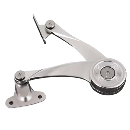 QWWQYDY Klappscharnier 1 Stücke Stop Hydraulische Scharniere Küche Schrank Tür Einstellbare Polnischen Scharnier Möbel Lift Up Klappe Bleiben Unterstützung Hardware(Bright 1Pcs) von QWWQYDY