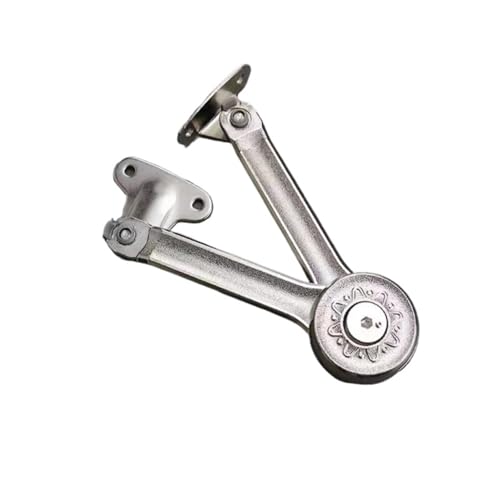 QWWQYDY Klappscharnier 1 Stücke Stop Hydraulische Scharniere Küche Schrank Tür Einstellbare Polnischen Scharnier Möbel Lift Up Klappe Bleiben Unterstützung Hardware(Nickel Plating 1Pcs) von QWWQYDY