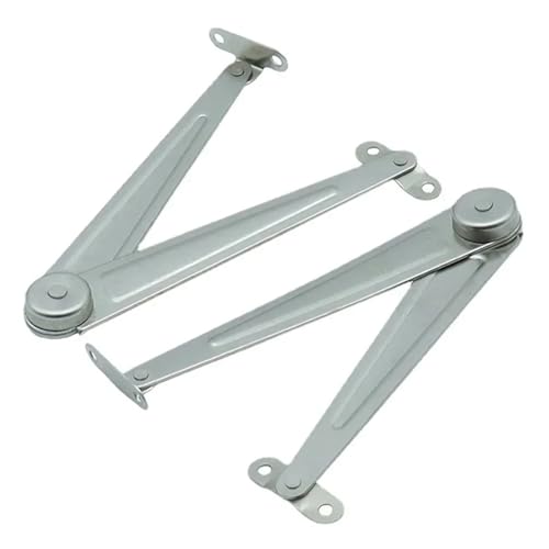 QWWQYDY Klappscharnier 2Sets Deckelstützscharniere Schranktür Klappscharnier Küchenschrank Positionierungsstange Lift Up Klappenunterstützung Möbelbeschläge QWWQYDY Klappscharnier 2Sets Deckelstützscharniere Schranktür Klappscharnier Küchenschrank Positionierungsstange Lift Up Klappenunterstützung Möbelbeschläge von QWWQYDY