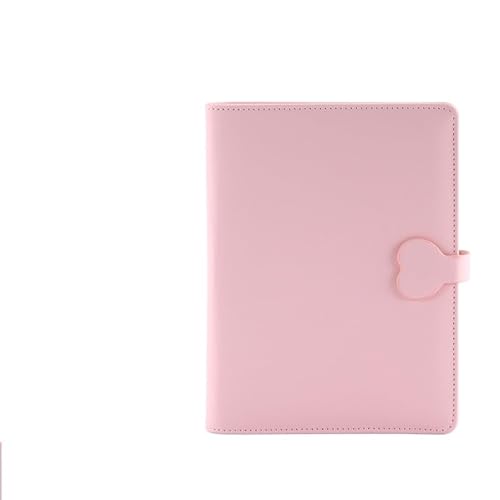 QWWQYDY Loose Leaf Notebook A6 A5 6 Löcher Matte Haut Gefühl Lose-blatt Notebook PU Fall Tagebuch Handbuch Buch Buch Abdeckung PU abdeckung(Pink) von QWWQYDY