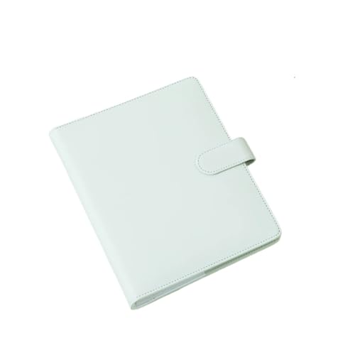 QWWQYDY Loose Leaf Notebook A6 A7 Handbuch, multifunktionales, farblich passendes, quadratisches Loseblatt-Kartenbuch, Büromaterial(Only cover green,A6) von QWWQYDY