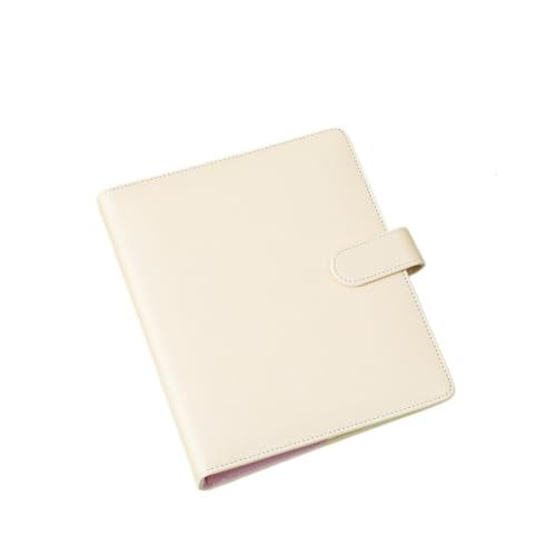 QWWQYDY Loose Leaf Notebook A6 A7 Handbuch, multifunktionales, farblich passendes, quadratisches Loseblatt-Kartenbuch, Büromaterial(Only cover yellow,A6) von QWWQYDY