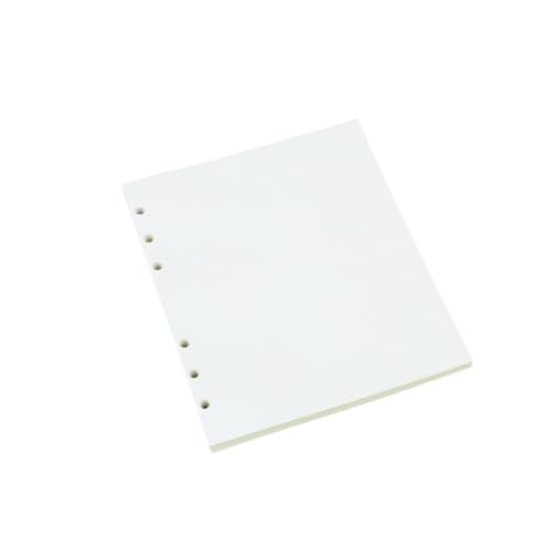 QWWQYDY Loose Leaf Notebook A6 A7 Handbuch, multifunktionales, farblich passendes, quadratisches Loseblatt-Kartenbuch, Büromaterial(Square blank,A6) von QWWQYDY