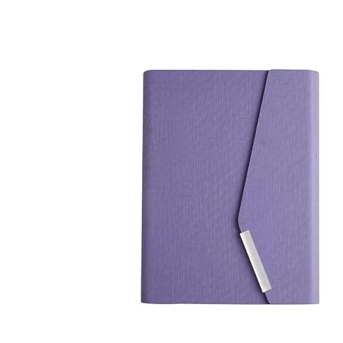 QWWQYDY Loose Leaf Notebook Business Meeting Binder Notebook 6 Holes Line Diary Loose Leaf Notepad Agenda Traveler Journal(D) von QWWQYDY