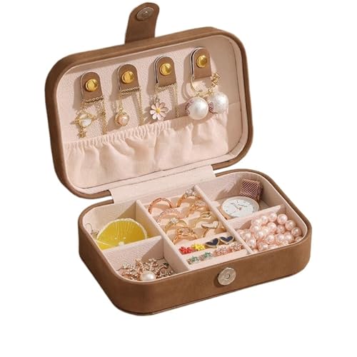 QWWQYDY Schmuckaufbewahrung Schmuckschatulle High-End-Halskettenschatulle Ring-Aufbewahrungsbox Ohrringe Schmuckschatulle Schmuck-Display-Box(4) von QWWQYDY