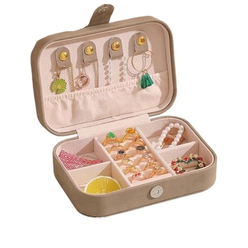 QWWQYDY Schmuckaufbewahrung Schmuckschatulle High-End-Halskettenschatulle Ring-Aufbewahrungsbox Ohrringe Schmuckschatulle Schmuck-Display-Box(5) von QWWQYDY