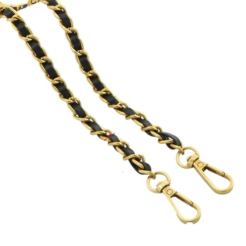QWWQYDY Taschengurt 120 cm Langer Taschengurt aus PU-Leder for Umhängetaschen, Schultertaschengurt, Ersatzzubehör, 0,8 cm breite Taschenkette(Color-10) von QWWQYDY