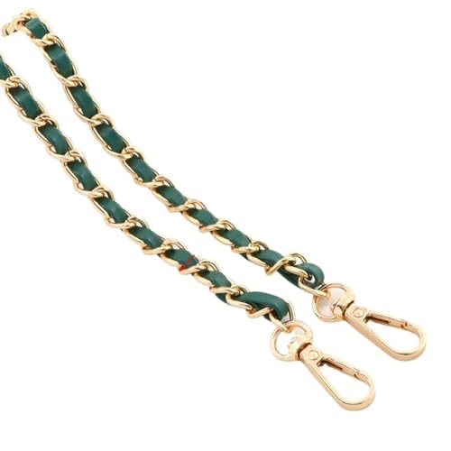 QWWQYDY Taschengurt 120 cm Langer Taschengurt aus PU-Leder for Umhängetaschen, Schultertaschengurt, Ersatzzubehör, 0,8 cm breite Taschenkette(Color-13) von QWWQYDY