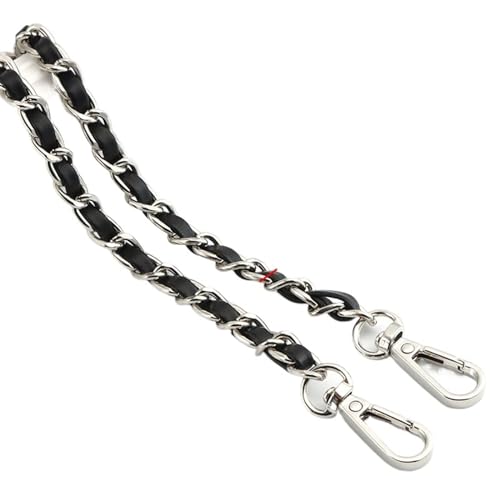 QWWQYDY Taschengurt 120 cm Langer Taschengurt aus PU-Leder for Umhängetaschen, Schultertaschengurt, Ersatzzubehör, 0,8 cm breite Taschenkette(Color-8) von QWWQYDY